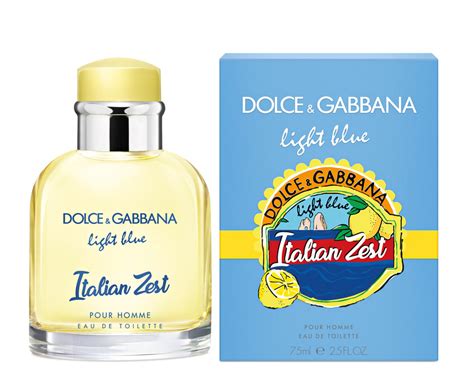 dolce gabbana light blue italian zest